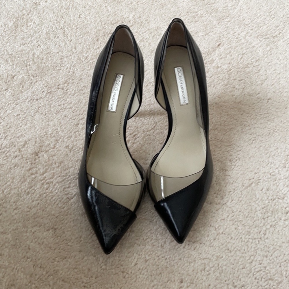 BCBGeneration Black High Heel Pump
